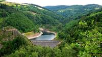 hike of rochetaillee to the barrage of the Gouffre d'Enfer in the pilat